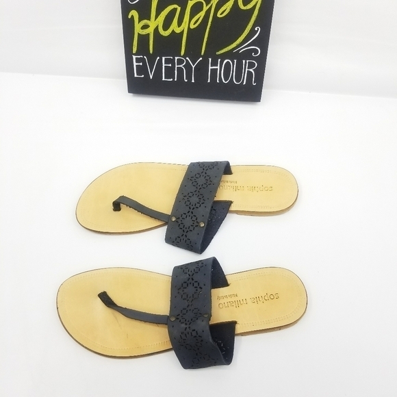 SOPHIA MILANO ITALY SANDALS WOMEN SZ.6 - Picture 7 of 8